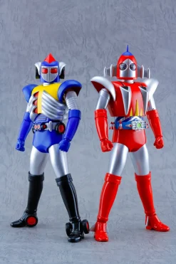 ACTION TOYS Tokusatsu Goukin Space Ironmen Kyodyne Grounzel Action Figure JAPAN