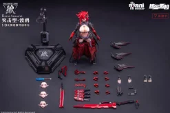 Animester WOLF-MASTIFF FORCE Karas Samurai 1/9 Seamless Action Figure JAPAN