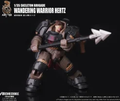 ARC-48 Skeleton Brigade Wandering Warrior Hertz 1/35 Action Figure JAPAN