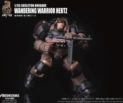 ARC-48 Skeleton Brigade Wandering Warrior Hertz 1/35 Action Figure JAPAN