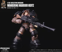 ARC-48 Skeleton Brigade Wandering Warrior Hertz 1/35 Action Figure JAPAN