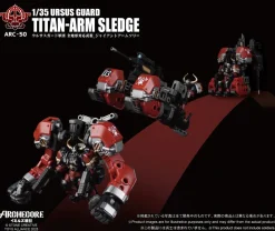 ARCHECORE Saga of Ymirus Series ARC-50 URSUS GUARD Titan-Arm Sledge 1/35 Figure