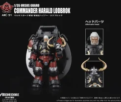 ARCHECORE Saga of Ymirus ARC-51 URSUS GUARD Commander Harald Lodbrok 1/35 Figure
