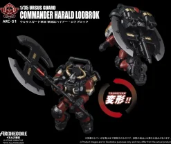 ARCHECORE Saga of Ymirus ARC-51 URSUS GUARD Commander Harald Lodbrok 1/35 Figure