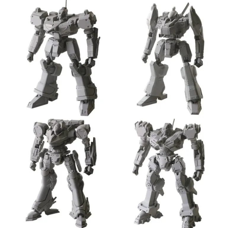 Armored Core Structure Arts Non Scale Model Kit Series Vol.1 All 4 Types BOX