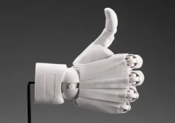 ARTIST SUPPORT ITEM Takahiro Kagami HAND MODEL MEN'S/R WHITE 1/1 Action Figure