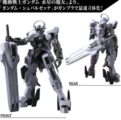 BANDAI HG 1/144 Witch From Mercury Schwarzette Gundam Model Kit JAPAN OFFICIAL