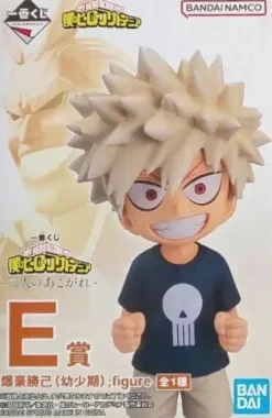 BANDAI Ichiban Kuji My Hero Academia Katsuki Bakugo Kid ver. Prize E Figure