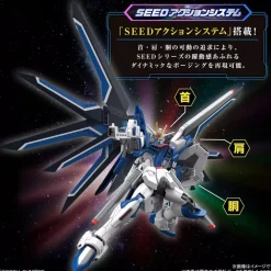 BANDAI Mobile Suit Gundam Rising Freedom Gundam HG 1/144 Model Kit JAPAN