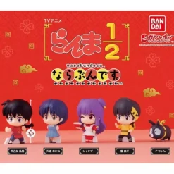BANDAI Narabundesu Ranma 1/2 Complete Set Figure Capsule Toy JAPAN OFFICIAL