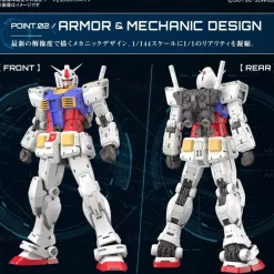 BANDAI RG Gundam Ver.2.0 RX-78-2 1/144 Model Kit JAPAN OFFICIAL