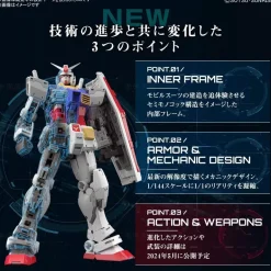 BANDAI RG Gundam Ver.2.0 RX-78-2 1/144 Model Kit JAPAN OFFICIAL