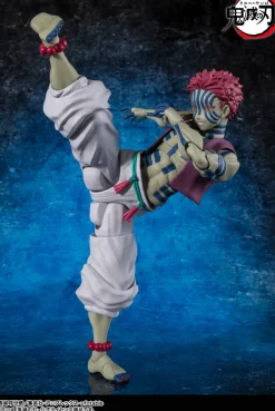 BANDAI S.H.Figuarts Demon Slayer Kimetsu no Yaiba Akaza Action Figure JAPAN