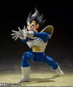 BANDAI S.H.Figuarts Dragon Ball Z Vegeta 24000 Combat Power Action Figure JAPAN