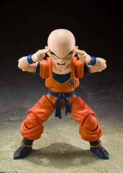 BANDAI S.H.Figuarts Dragon Ball Z Krillin Action Figure JAPAN OFFICIAL