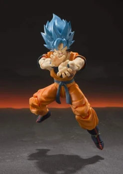 BANDAI S.H.Figuarts Dragon Ball Super Saiyan God Son Goku Action Figure JAPAN