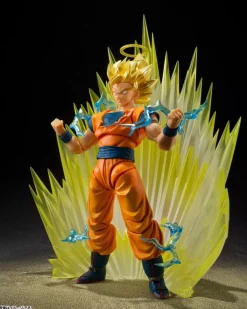 BANDAI S.H.Figuarts Dragon Ball Z Super Saiyan 2 Son Goku Effect Parts Set JAPAN