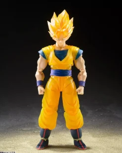 BANDAI S.H.Figuarts Dragon Ball Z Super Saiyan Son Goku Z Fighters Action Figure
