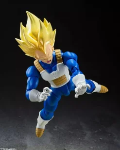 BANDAI S.H.Figuarts Dragon Ball Z Super Saiyan Vegeta Action Figure JAPAN