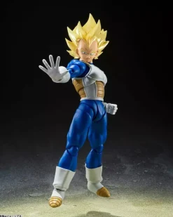 BANDAI S.H.Figuarts Dragon Ball Z Super Saiyan Vegeta Action Figure JAPAN