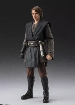 BANDAI S.H.Figuarts STAR WARS Ahsoka Anakin Skywalker Action Figure JAPAN