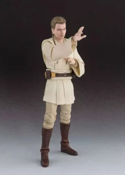 BANDAI S.H.Figuarts Star Wars Episode I Obi-Wan Kenobi Action Figure JAPAN