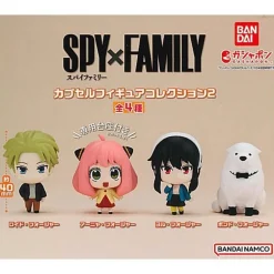 BANDAI SPY×FAMILY Capsule Figure Collection 2 BOX Capsule Toy JAPAN ZA-520