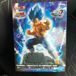 Banpresto Dragon ball Z Dokkan Battle 6th Anniversary SSG Vegeta Figure JAPAN