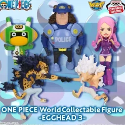 Banpresto One Piece World Collectable Figure Egg Head vol.3 Set of 5 JAPAN