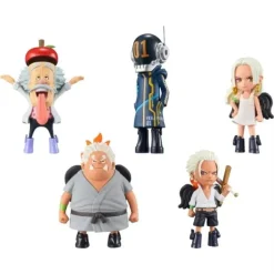Banpresto One Piece World Collectable Figure Egg Head vol.4 Set of 5 JAPAN