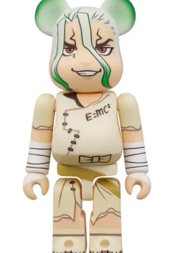 BE@RBRICK Dr.STONE Senku Ishigami & Gen Asagiri 2PCS Set Action Figure JAPAN