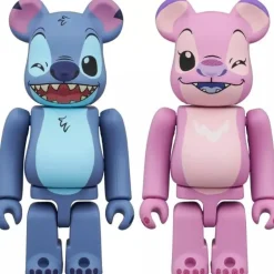 BE@RBRICK Lilo & Stitch The Series STITCH & ANGEL 2PCS Set Action Figure JAPAN