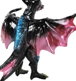 CCP Middle Size Series Gamera 4th Gyaos Retro Black Ver. Soft Vinyl Figure JAPAN