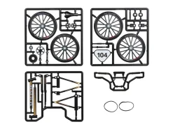 DIG Pripra Figure Sports BMX Race black Model Kit JAPAN OFFICIAL