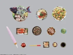 DIG Pripra Figure's Meal Vol.11 Okinawa Meshi 1/12 Model Kit JAPAN OFFICIAL