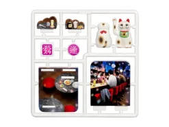 DIG Pripra Puchi Studio Lucky Cat Fuku's Promenade Vol.3 Model Kit JAPAN