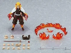 figma Demon Slayer Kimetsu no Yaiba Kyojuro Rengoku Action Figure JAPAN ZA-71