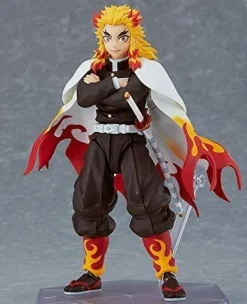 figma Demon Slayer Kimetsu no Yaiba Kyojuro Rengoku Action Figure JAPAN ZA-71