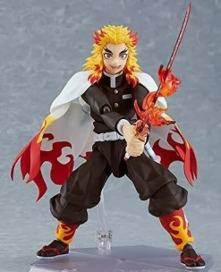 figma Demon Slayer Kimetsu no Yaiba Kyojuro Rengoku Action Figure JAPAN ZA-71