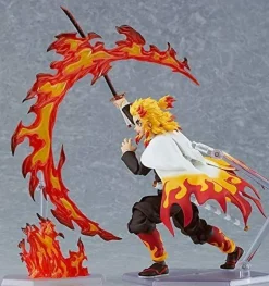 figma Demon Slayer Kimetsu no Yaiba Kyojuro Rengoku Action Figure JAPAN ZA-71