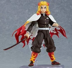 figma Demon Slayer Kimetsu no Yaiba Kyojuro Rengoku Action Figure JAPAN ZA-71