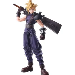Final Fantasy VII BRING ARTS Cloud Strife Hardedge Ver. Action Figure JAPAN
