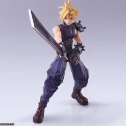 Final Fantasy VII BRING ARTS Cloud Strife Hardedge Ver. Action Figure JAPAN