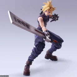 Final Fantasy VII BRING ARTS Cloud Strife Hardedge Ver. Action Figure JAPAN