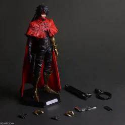 Final Fantasy VII Rebirth PLAY ARTS SHIN Vincent Valentine Action Figure JAPAN
