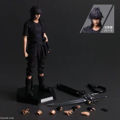Final Fantasy XV PLAY ARTS SHIN Noctis Lucis Caelum Action Figure JAPAN