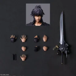 Final Fantasy XV PLAY ARTS SHIN Noctis Lucis Caelum Action Figure JAPAN