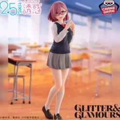 Glitter & Glamours 2.5 Dimensional Seduction Lilisa Amano Uniform Ver. Figure