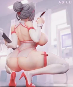 Jasmin's Changing Time Nurse 1/4 Figure JAPAN OFFICIAL