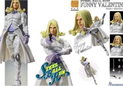 JoJo's Bizarre Adventure Super Action Statue Figure 7th part Funny Valentine